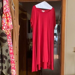 Red dress. XL. Free flowing. Great condition.